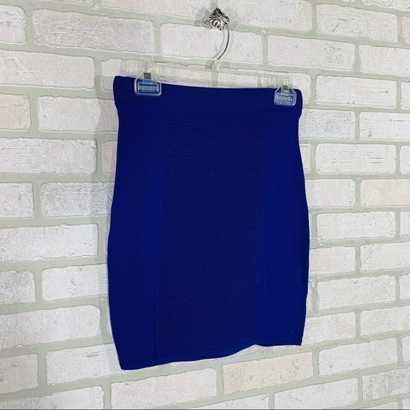 Parker NWT Purple Zipper Bodycon Mini Skirt - Picture 2 of 7